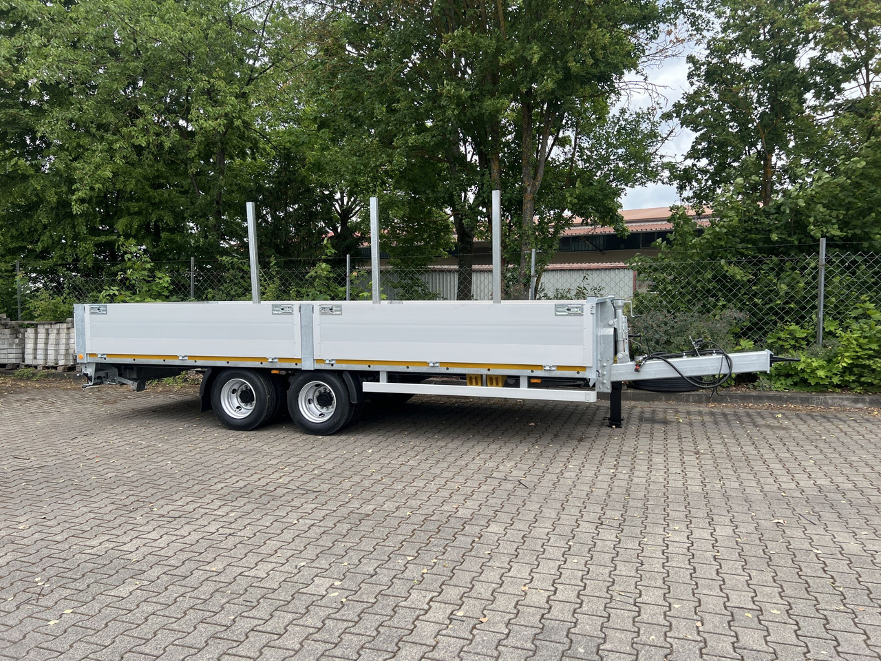 Möslein THT 14,4 G 6,2 L 14,4 t Tandem- Pritschenanhänger- Tieflader - Remolque plataforma/ Caja abierta: foto 1 Möslein THT 14,4 G 6,2 L 14,4 t Tandem- Pritschenanhänger- Tieflader - Remolque plataforma/ Caja abierta: foto 1
