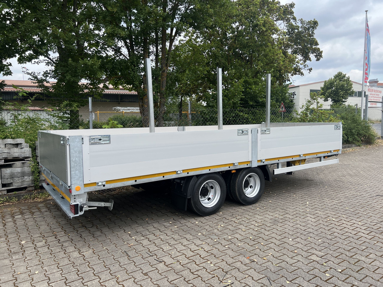 Möslein THT 14,4 G 7,2 14,4 t Tandem- Pritschenanhänger- Tieflader - Remolque plataforma/ Caja abierta: foto 4 Möslein THT 14,4 G 7,2 14,4 t Tandem- Pritschenanhänger- Tieflader - Remolque plataforma/ Caja abierta: foto 4
