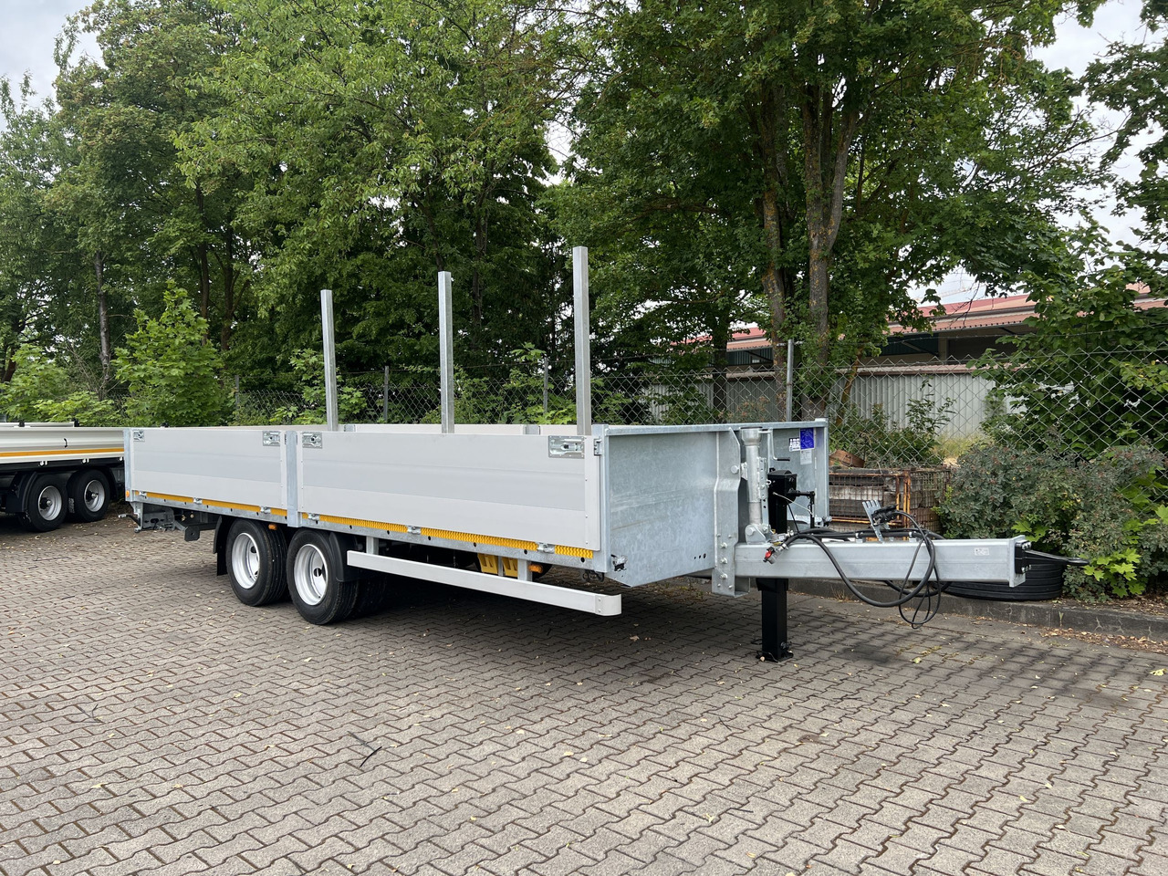 Möslein THT 14,4 G 7,2 14,4 t Tandem- Pritschenanhänger- Tieflader - Remolque plataforma/ Caja abierta: foto 3 Möslein THT 14,4 G 7,2 14,4 t Tandem- Pritschenanhänger- Tieflader - Remolque plataforma/ Caja abierta: foto 3