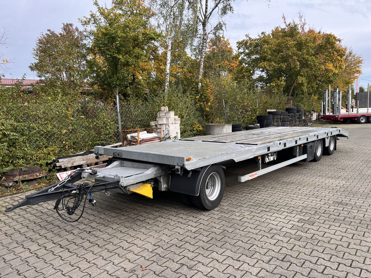 Möslein TO 3 F Schwebheim  3 Achs Tiefladeranhänger - Remolque góndola rebajadas: foto 3 Möslein TO 3 F Schwebheim  3 Achs Tiefladeranhänger - Remolque góndola rebajadas: foto 3