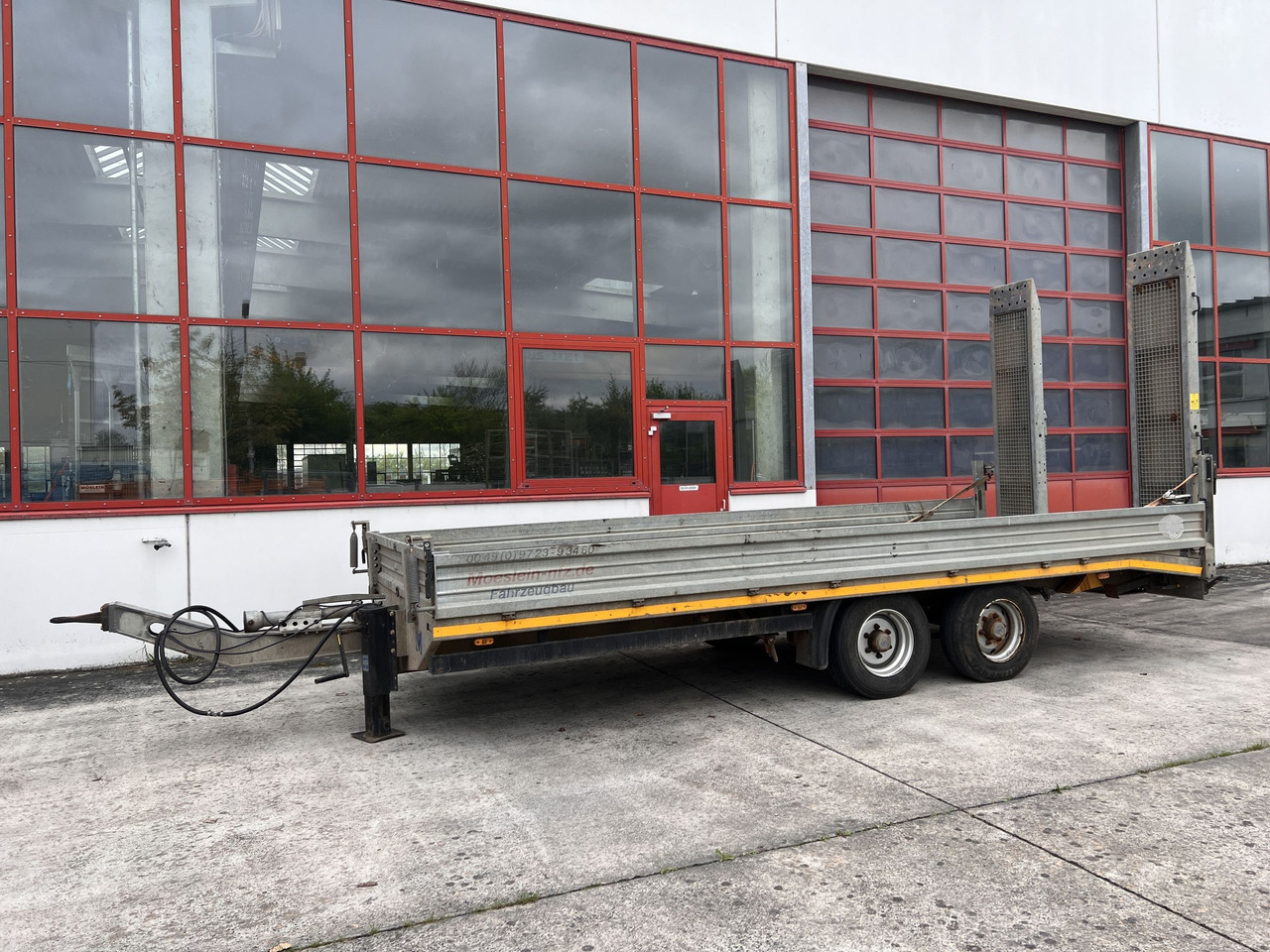 Möslein TTS 13 Schwebheim 13 t Tandemtieflader - Remolque góndola rebajadas: foto 1 Möslein TTS 13 Schwebheim 13 t Tandemtieflader - Remolque góndola rebajadas: foto 1