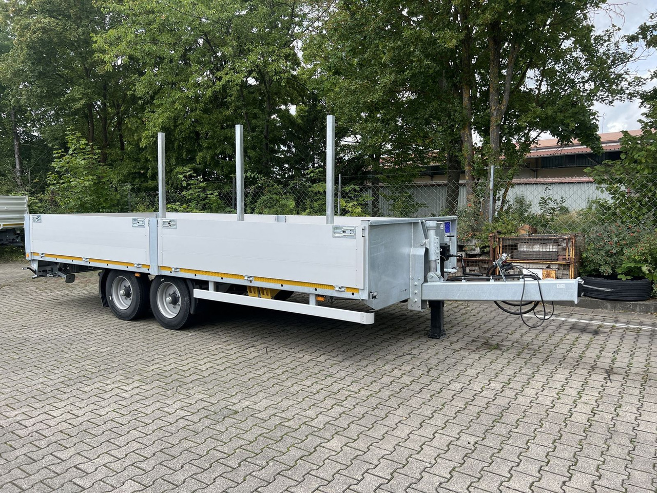 Remolque plataforma/ Caja abierta Möslein  Tandem- Pritschenanhänger- Tieflader: foto 8