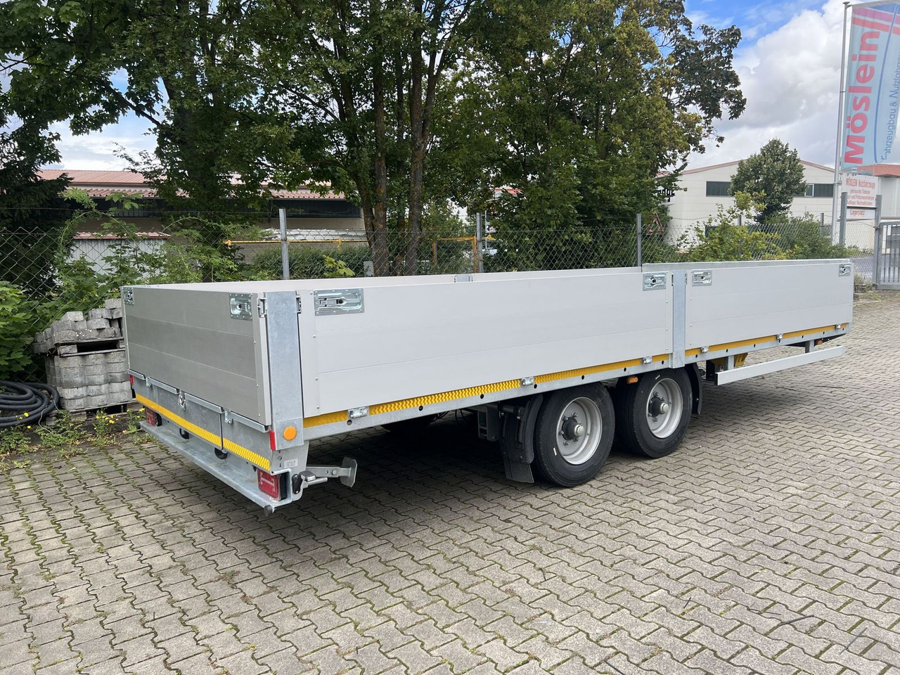 Remolque plataforma/ Caja abierta Möslein  Tandem- Pritschenanhänger- Tieflader: foto 12