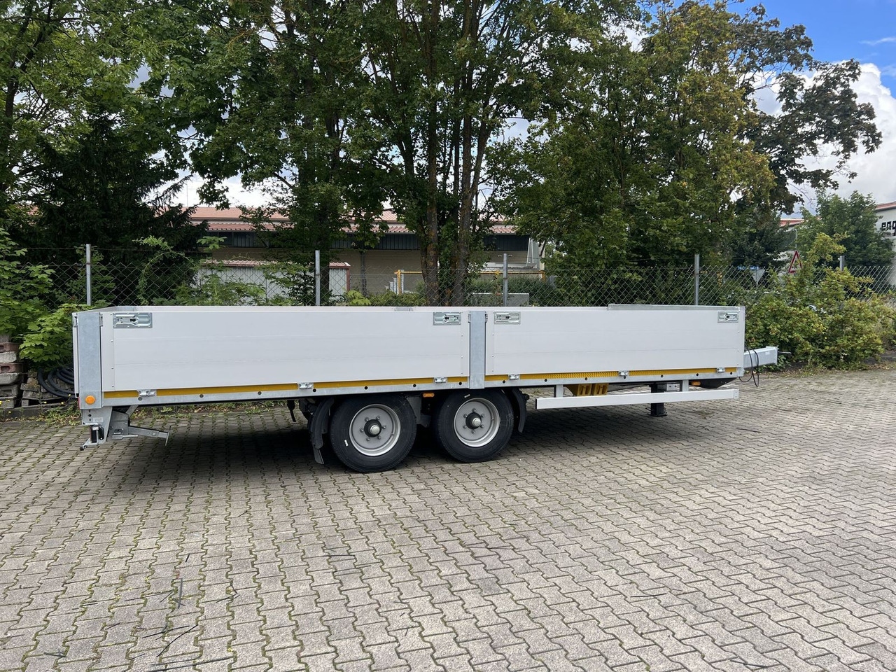 Remolque plataforma/ Caja abierta Möslein  Tandem- Pritschenanhänger- Tieflader: foto 11