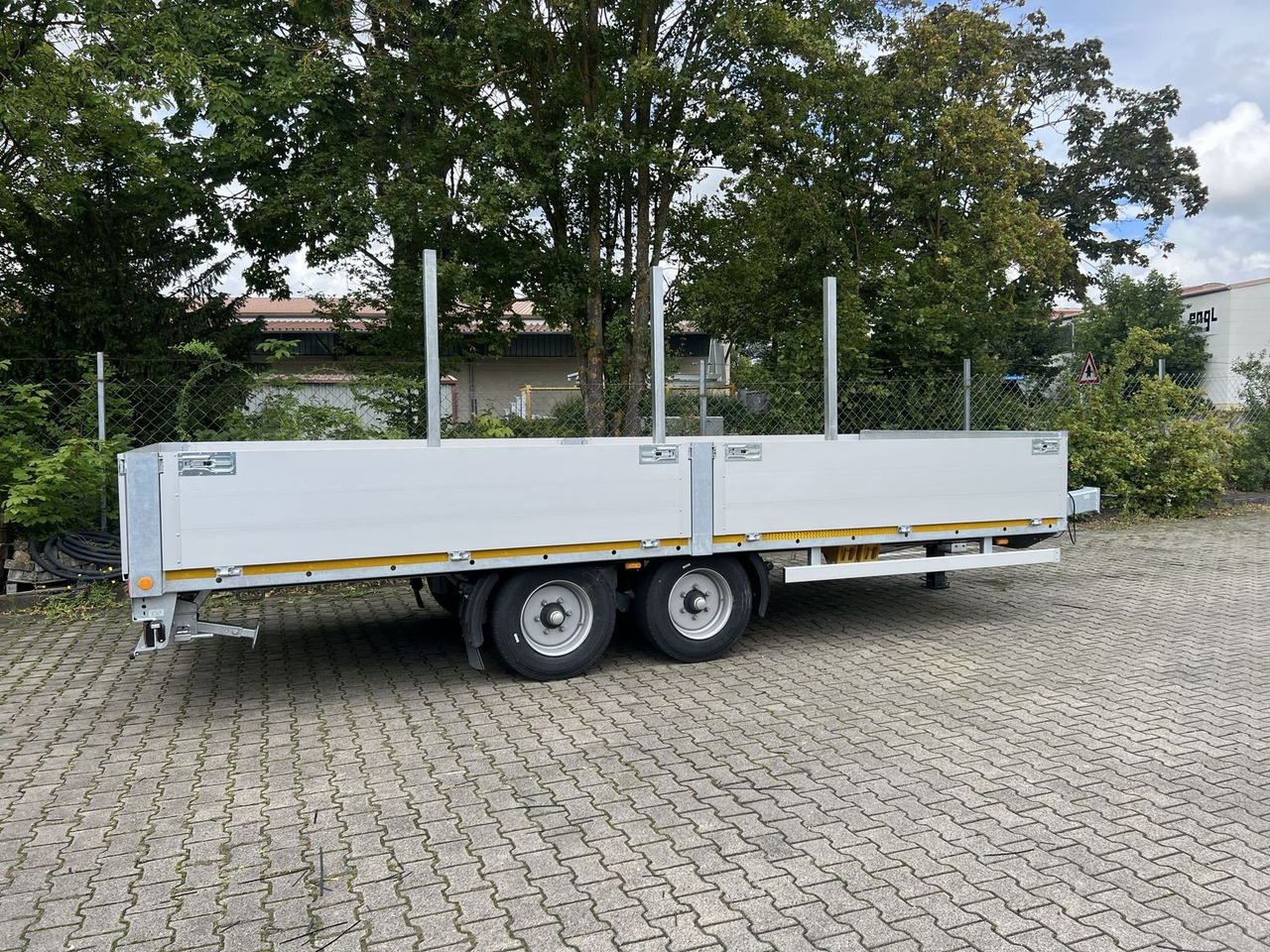 Remolque plataforma/ Caja abierta Möslein  Tandem- Pritschenanhänger- Tieflader: foto 6