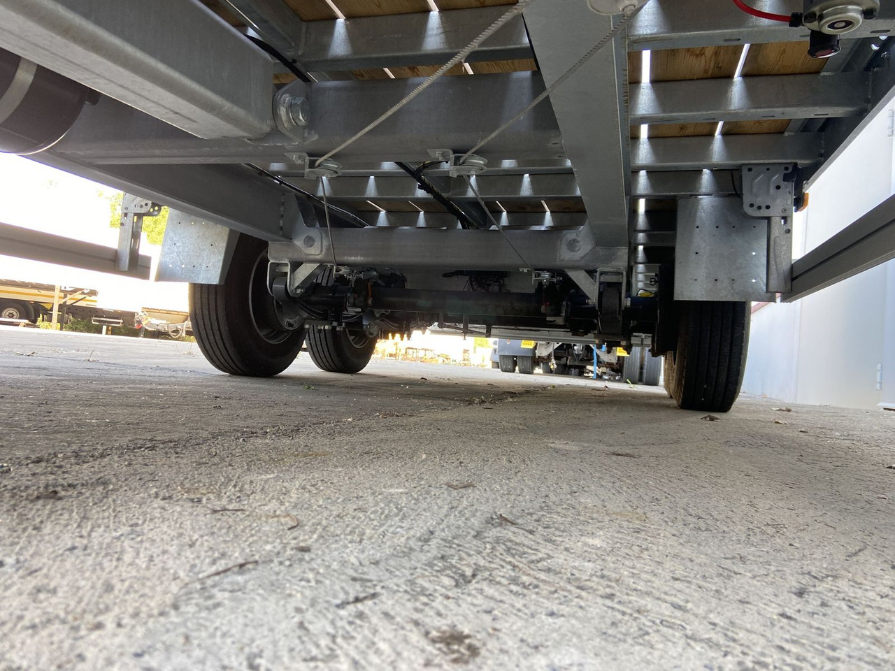 Remolque plataforma/ Caja abierta Möslein  Tandem- Pritschenanhänger, neuwertig: foto 9
