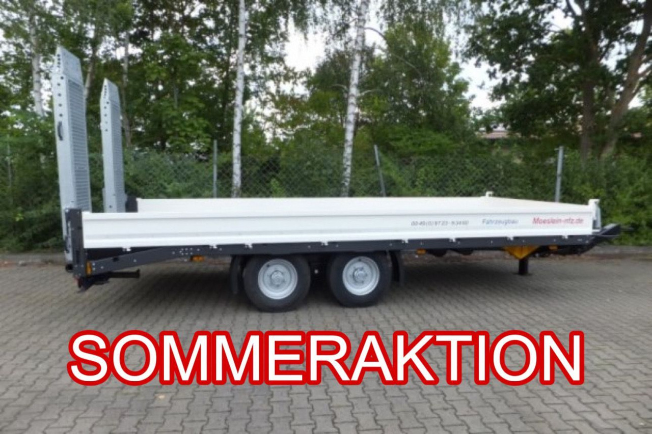 Möslein Tandemtieflader mit breiten RampenNeufahrzeug - Remolque góndola rebajadas: foto 1 Möslein Tandemtieflader mit breiten RampenNeufahrzeug - Remolque góndola rebajadas: foto 1