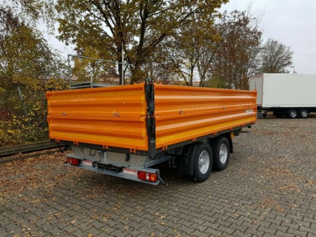Möslein neuer Tandem 3- Seitenkipper Tiefladermit Bordw - Remolque volquete: foto 4 Möslein neuer Tandem 3- Seitenkipper Tiefladermit Bordw - Remolque volquete: foto 4