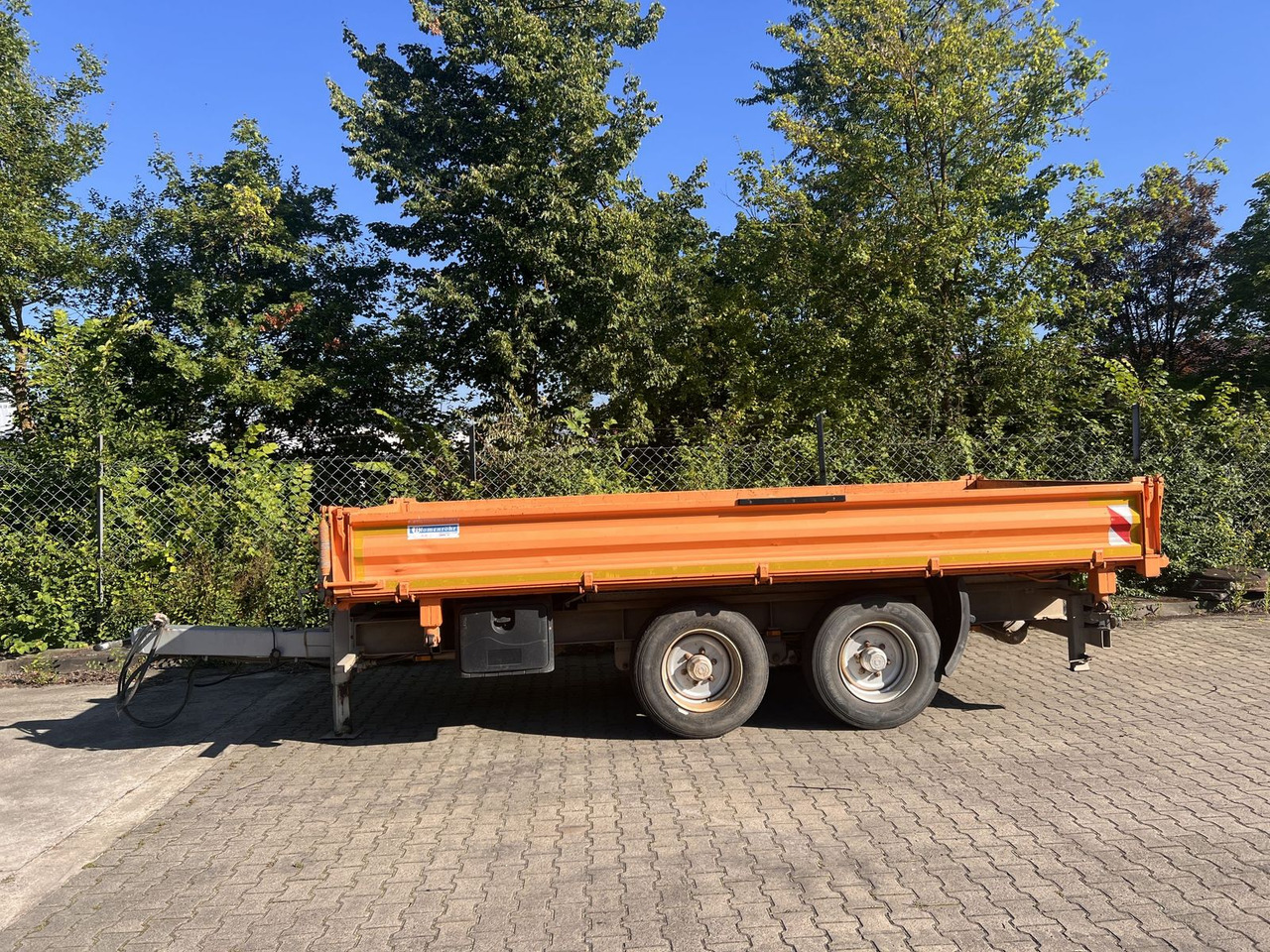 Remolque volquete Müller-Mitteltal  14 t Tandemkipper- Tieflader: foto 1