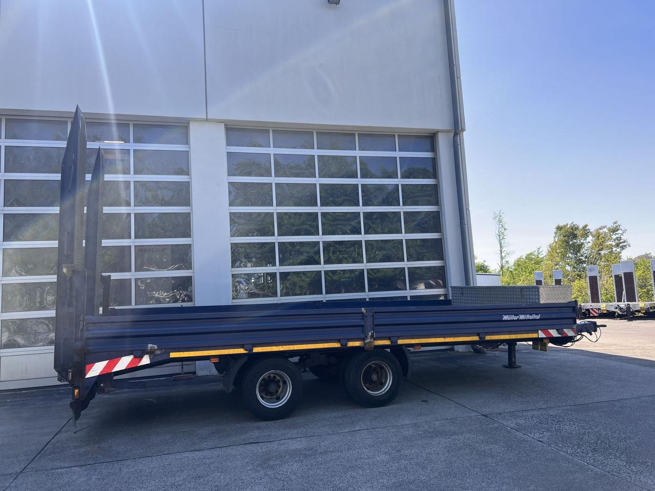 Remolque góndola rebajadas Müller-Mitteltal 21 t Tandemtieflader: foto 1
