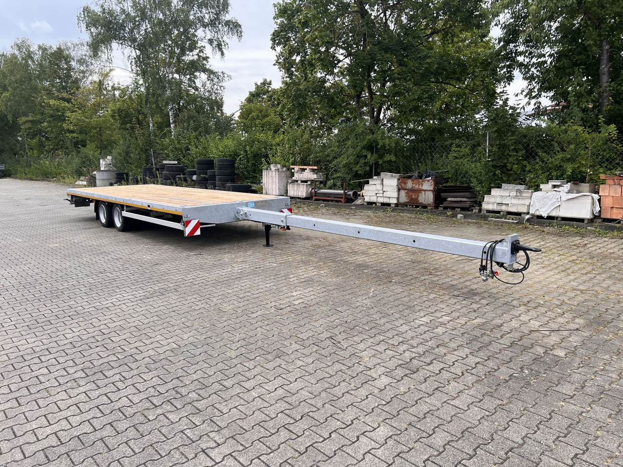 Semirremolque Möslein  11,9 t Tandemanhänger- Tieflader, ausziehbar: foto 13