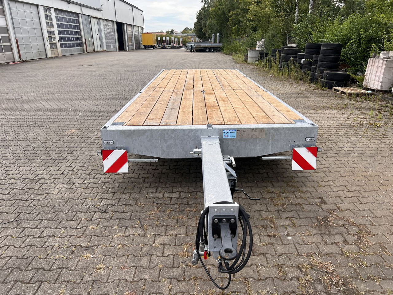 Semirremolque Möslein  11,9 t Tandemanhänger- Tieflader, ausziehbar: foto 9