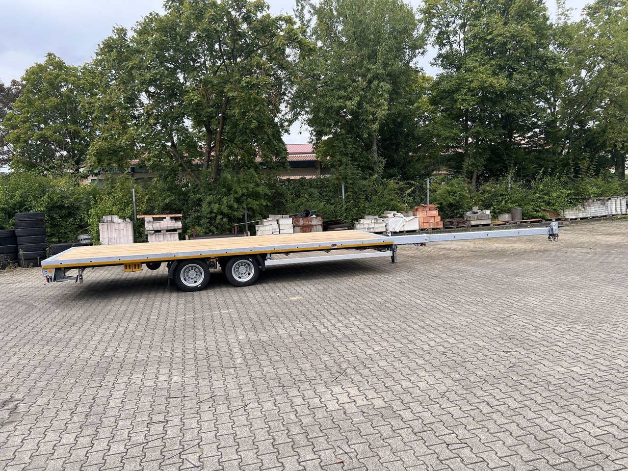Möslein 11,9 t Tandemanhänger- Tieflader, ausziehbar - Semirremolque: foto 5 Möslein 11,9 t Tandemanhänger- Tieflader, ausziehbar - Semirremolque: foto 5