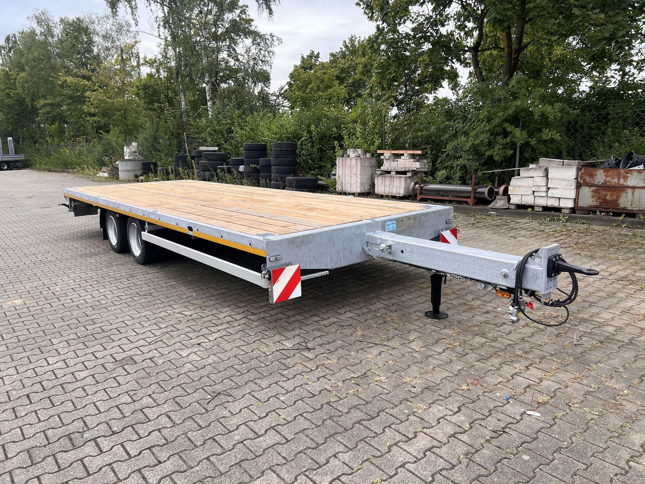 Semirremolque Möslein  11,9 t Tandemanhänger- Tieflader, ausziehbar: foto 10