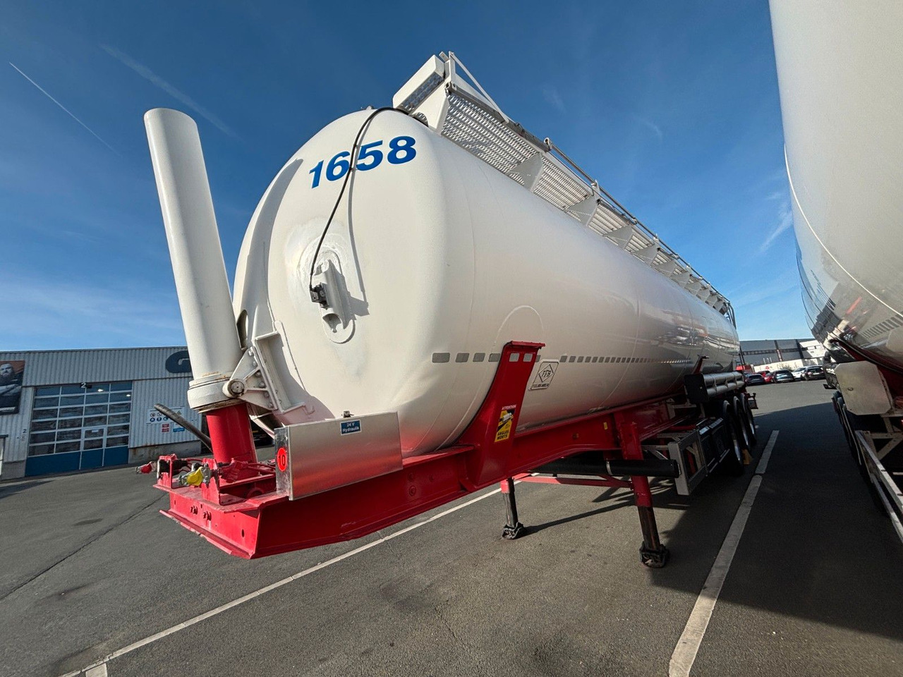 Feldbinder KIP 60.3 E-Hydraulik - Semirremolque silo: foto 2 Feldbinder KIP 60.3 E-Hydraulik - Semirremolque silo: foto 2