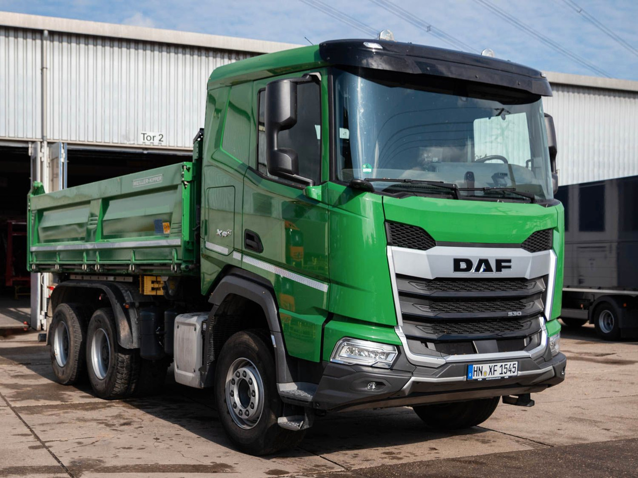 DAF FAT XFC 530 SL Meiller TRIGENIUS D 316 DAF FAT XFC 530 SL Meiller TRIGENIUS D 316 - Camión volquete: foto 3 DAF FAT XFC 530 SL Meiller TRIGENIUS D 316 DAF FAT XFC 530 SL Meiller TRIGENIUS D 316 - Camión volquete: foto 3