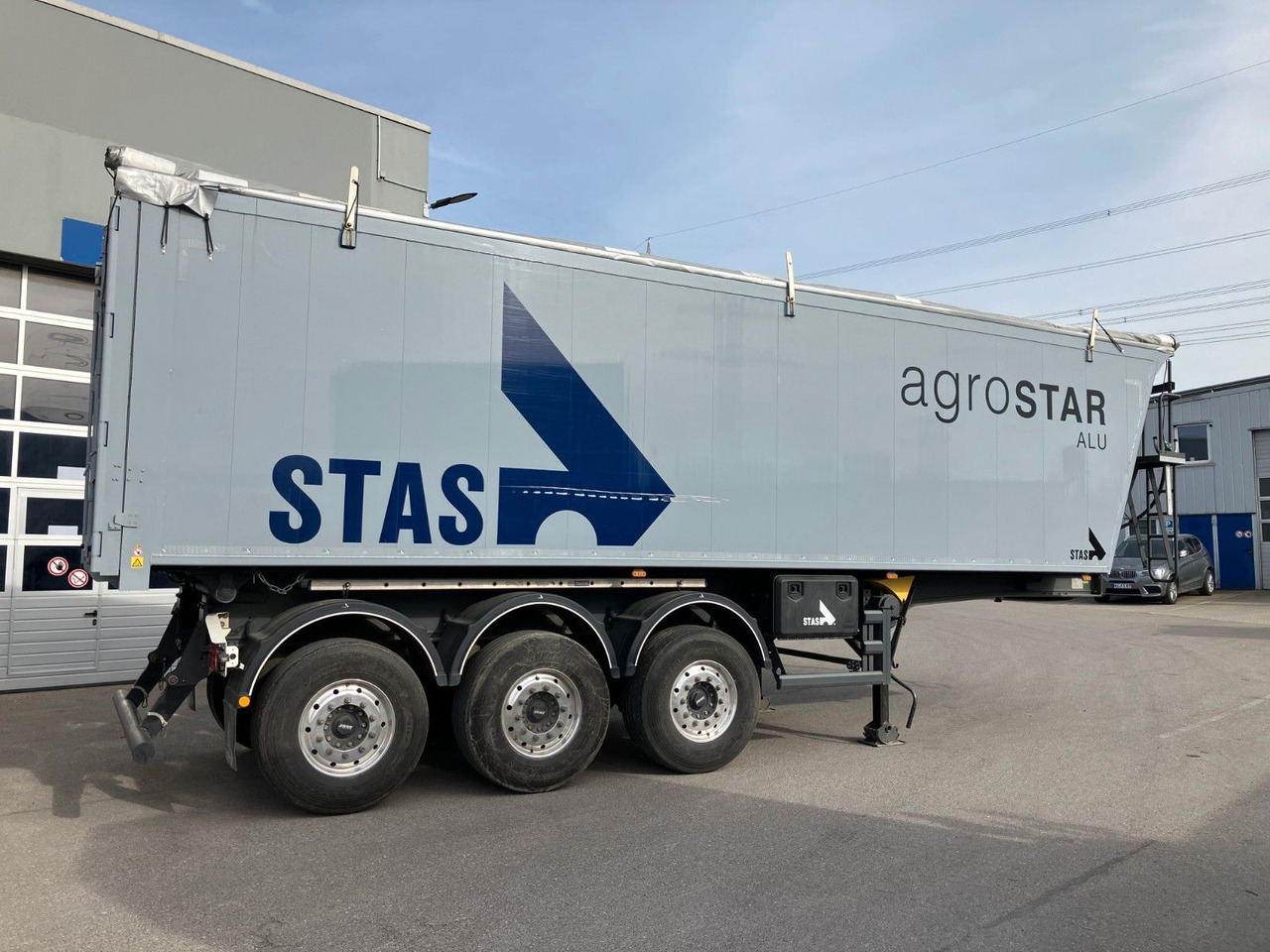 Stas AgroStar 47,3 cbm Alu-Kippsattelauflieger - Semirremolque volquete: foto 5 Stas AgroStar 47,3 cbm Alu-Kippsattelauflieger - Semirremolque volquete: foto 5