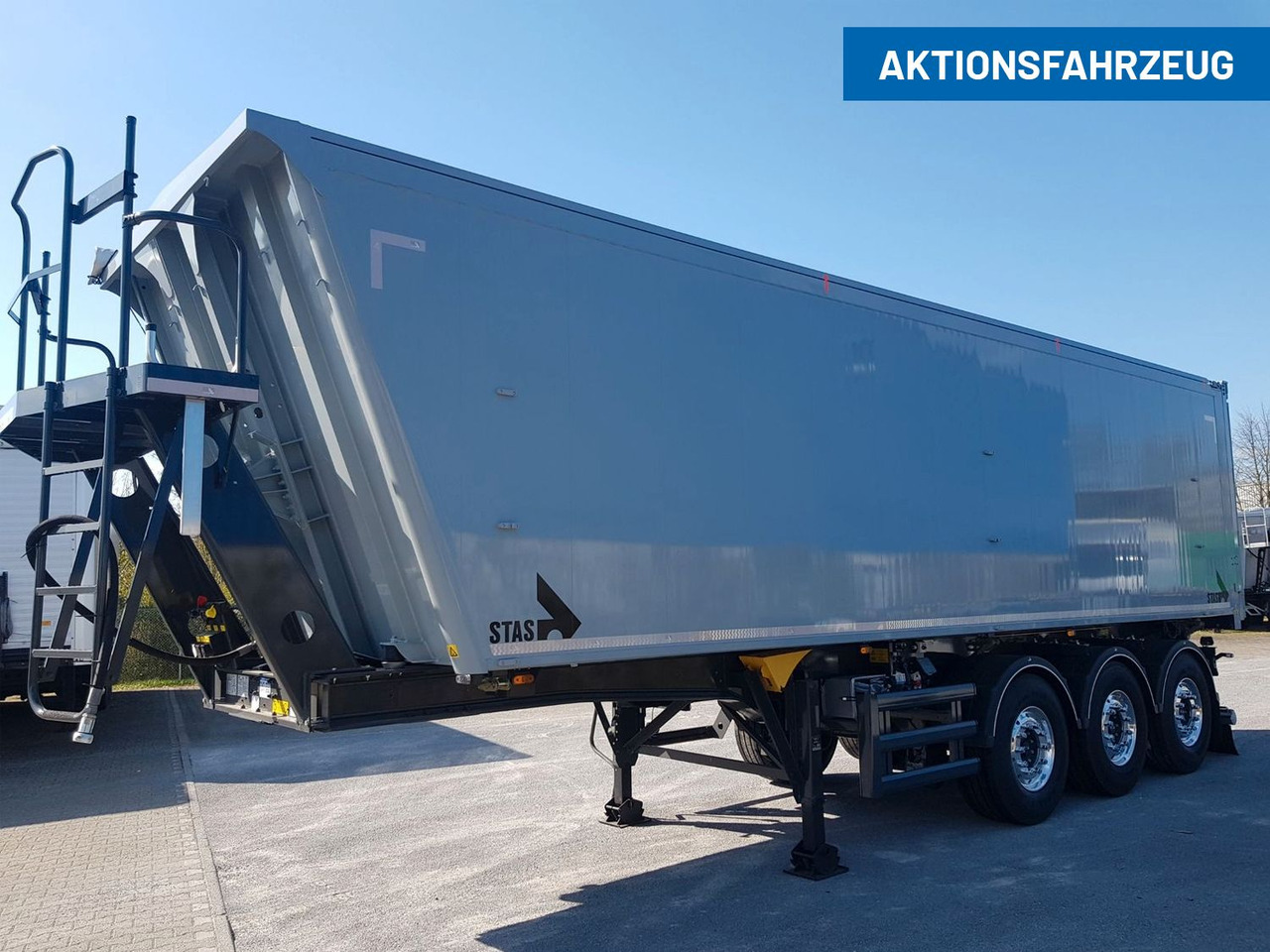 Stas agroSTAR 47,6 cbm Kippsattelauflieger Stas agroSTAR 47,6 cbm Kippsattelauflieger - Semirremolque volquete: foto 1 Stas agroSTAR 47,6 cbm Kippsattelauflieger Stas agroSTAR 47,6 cbm Kippsattelauflieger - Semirremolque volquete: foto 1