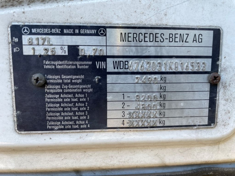 Camión portavehículos Mercedes-Benz Ecoliner 817 tijhof oprijwagen 1993: foto 16
