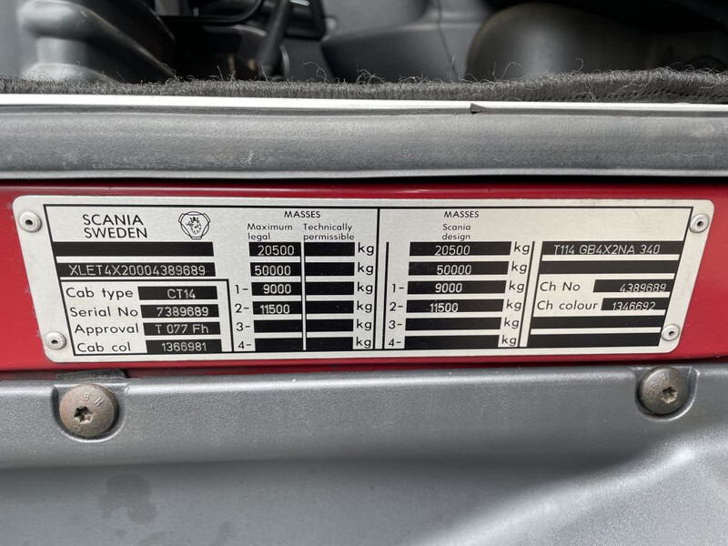 Camión grúa Scania T114-340 TORPEDO + KRAAN: foto 12