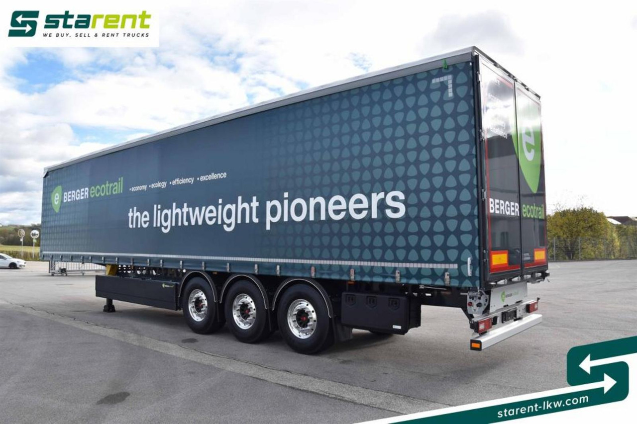Semirremolque lona Berger LIGHT Tautliner Lift-A ALCOA Palka 5.384 Kg MIETE: foto 7