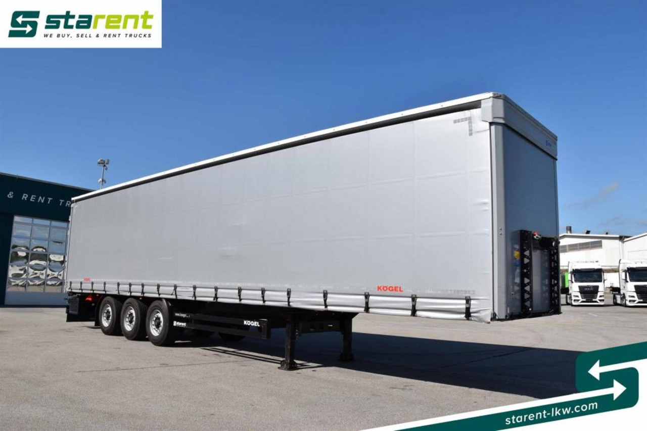 Kögel Tautliner Liftachse Hubdach XL- Zertifikat BPW-A - Semirremolque lona: foto 3 Kögel Tautliner Liftachse Hubdach XL- Zertifikat BPW-A - Semirremolque lona: foto 3