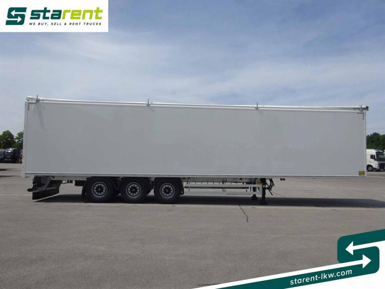 Kraker 8mm 92m³ BPW-Achsen Funk. Verzinkt Liftachse - Semirremolque piso movil: foto 4 Kraker 8mm 92m³ BPW-Achsen Funk. Verzinkt Liftachse - Semirremolque piso movil: foto 4