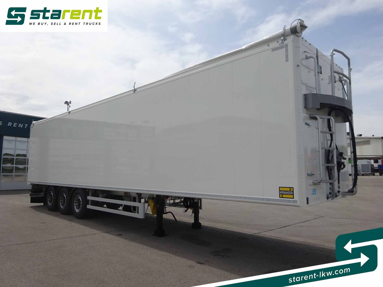Kraker CF-Z 200ZL, 92 m³, Funkfernbedienung, BPW-Achsen - Semirremolque piso movil: foto 3 Kraker CF-Z 200ZL, 92 m³, Funkfernbedienung, BPW-Achsen - Semirremolque piso movil: foto 3