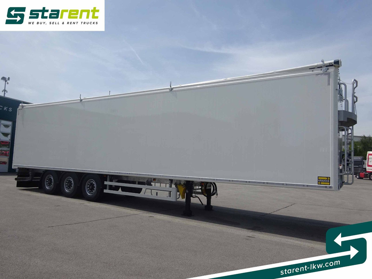 Kraker CF-Z 200ZL, 92 m³, Funkfernbedienung, BPW-Achsen - Semirremolque piso movil: foto 3 Kraker CF-Z 200ZL, 92 m³, Funkfernbedienung, BPW-Achsen - Semirremolque piso movil: foto 3
