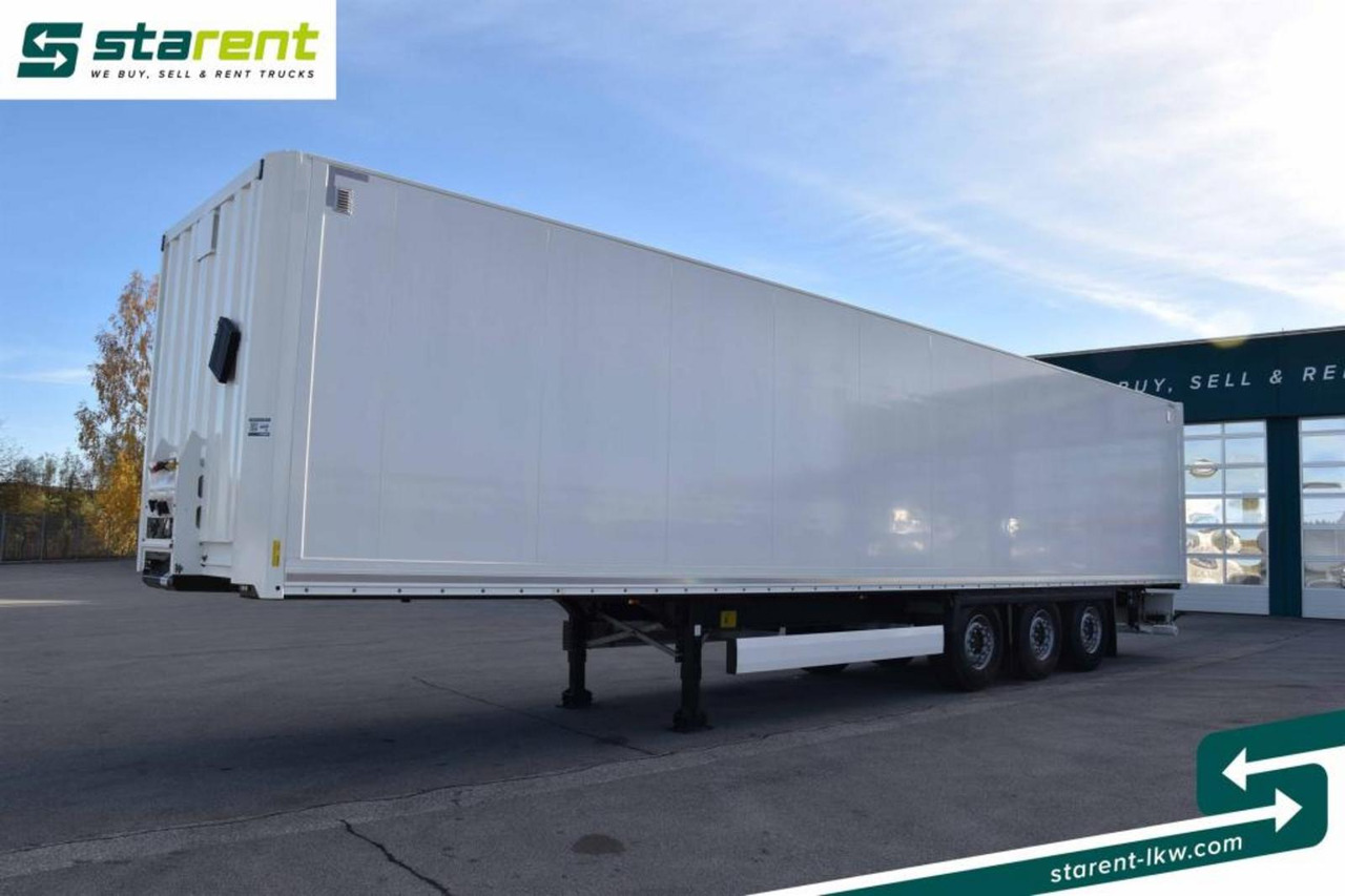 Krone 3-Achs Trockenfrachtkoffer 3x Zurrleiste - Semirremolque caja cerrada: foto 1 Krone 3-Achs Trockenfrachtkoffer 3x Zurrleiste - Semirremolque caja cerrada: foto 1