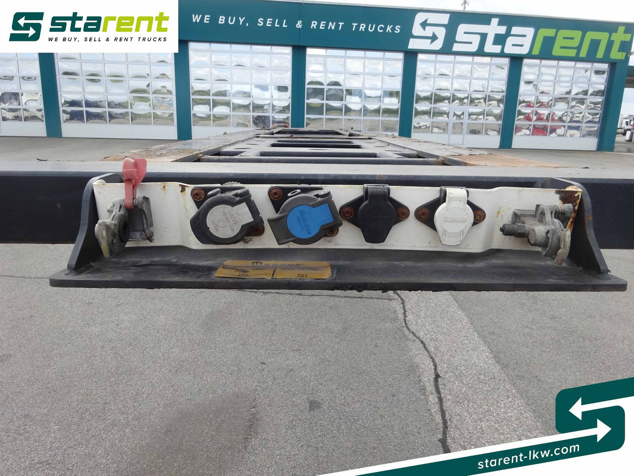 Semirremolque portacontenedore/ Intercambiable Krone Containerchassis 1x20/2x20/1x40/1x45, Liftachse: foto 11