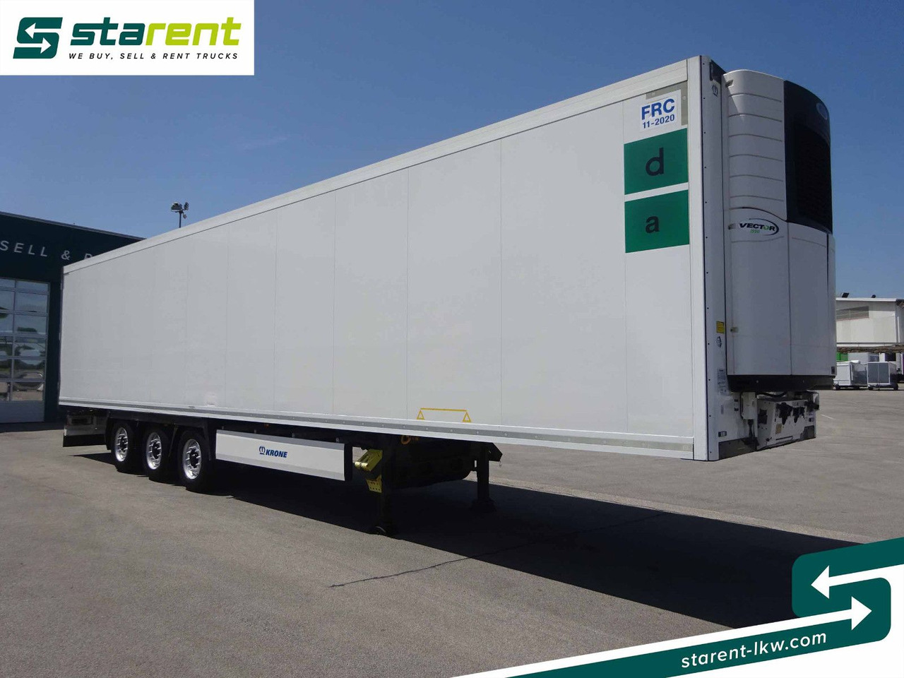 Krone Thermotrailer, Carrier Vector 1950, Doppelstock - Semirremolque caja cerrada: foto 3 Krone Thermotrailer, Carrier Vector 1950, Doppelstock - Semirremolque caja cerrada: foto 3