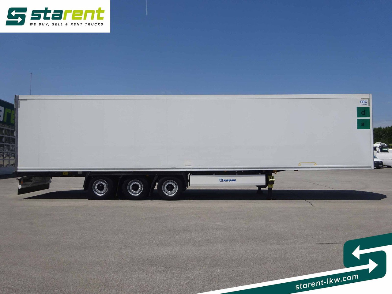 Krone Thermotrailer, Carrier Vector 1950, Doppelstock - Semirremolque caja cerrada: foto 4 Krone Thermotrailer, Carrier Vector 1950, Doppelstock - Semirremolque caja cerrada: foto 4