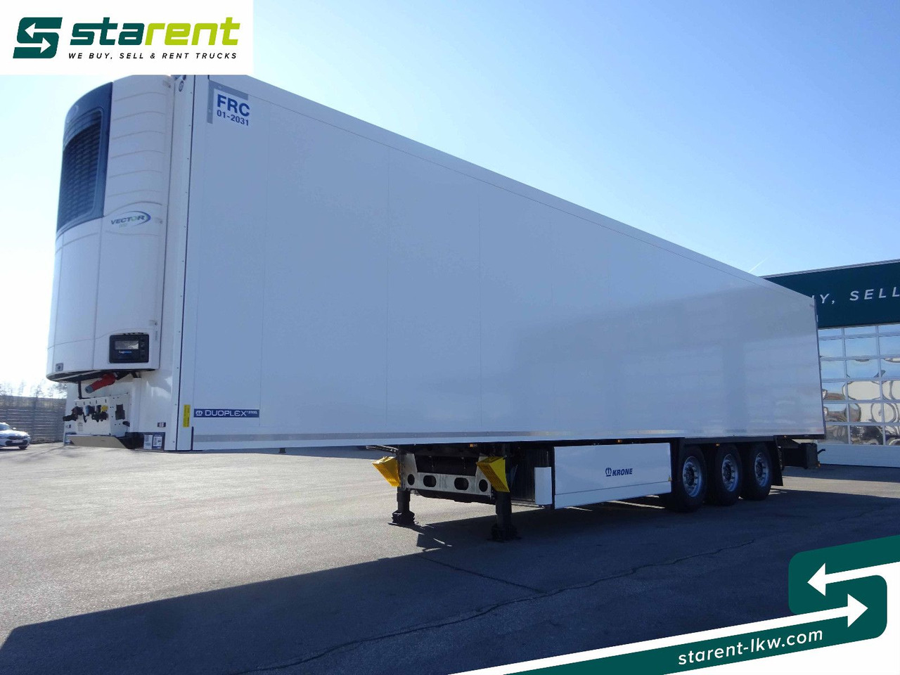 Krone Tiefkühler Carrier Vector 1550, Liftachse - Semirremolque frigorífico: foto 4 Krone Tiefkühler Carrier Vector 1550, Liftachse - Semirremolque frigorífico: foto 4