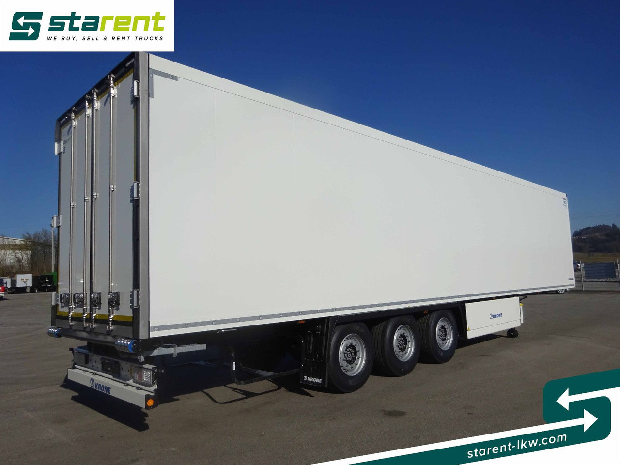Krone Tiefkühler Carrier Vector 1550, Liftachse - Semirremolque frigorífico: foto 5 Krone Tiefkühler Carrier Vector 1550, Liftachse - Semirremolque frigorífico: foto 5