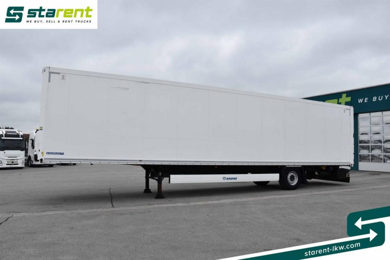 Krone Trockenfrachtkoffer 1-Achs Doppelstock TÜV 04/26 - Semirremolque caja cerrada: foto 1 Krone Trockenfrachtkoffer 1-Achs Doppelstock TÜV 04/26 - Semirremolque caja cerrada: foto 1