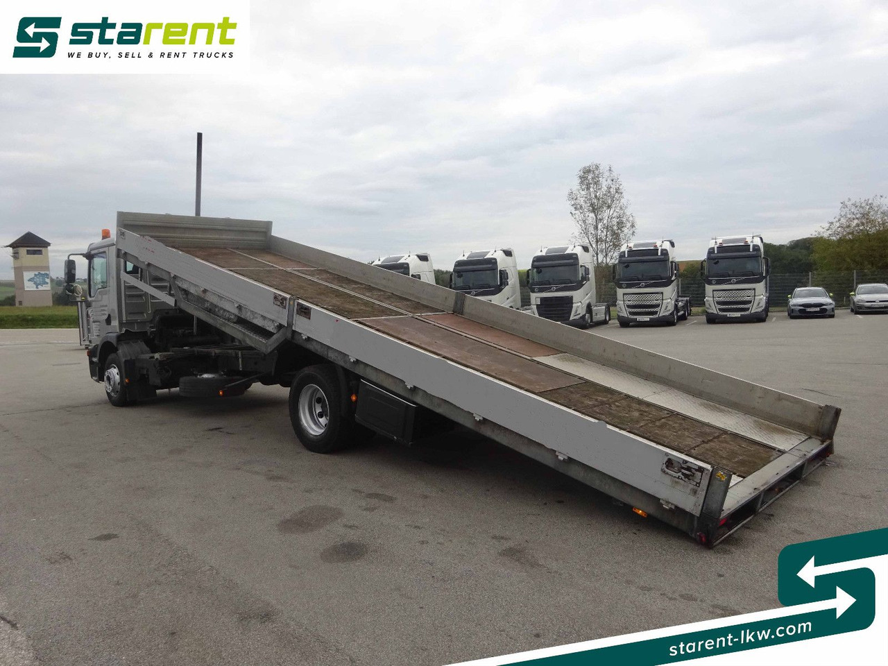 MAN TGM 12.280, Fahrzeugtransporter, kippbar - Camión portavehículos: foto 5 MAN TGM 12.280, Fahrzeugtransporter, kippbar - Camión portavehículos: foto 5