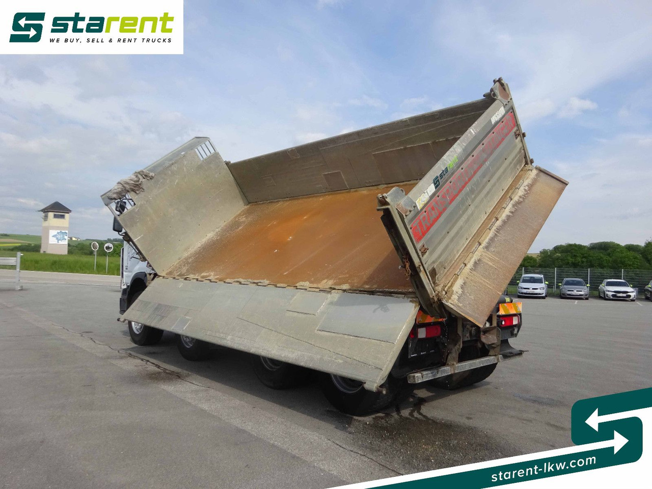 Renault Premium 450 DXi, 8x4, 3 Seitenkipper, Standklima - Camión volquete: foto 3 Renault Premium 450 DXi, 8x4, 3 Seitenkipper, Standklima - Camión volquete: foto 3
