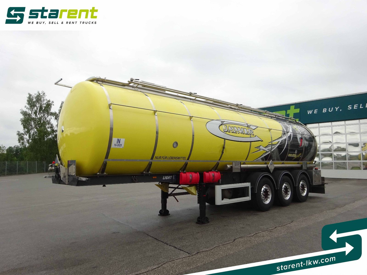 SEKA Lebensmitteltank, ADR, 33.000L, Liftachse - Semirremolque cisterna: foto 1 SEKA Lebensmitteltank, ADR, 33.000L, Liftachse - Semirremolque cisterna: foto 1