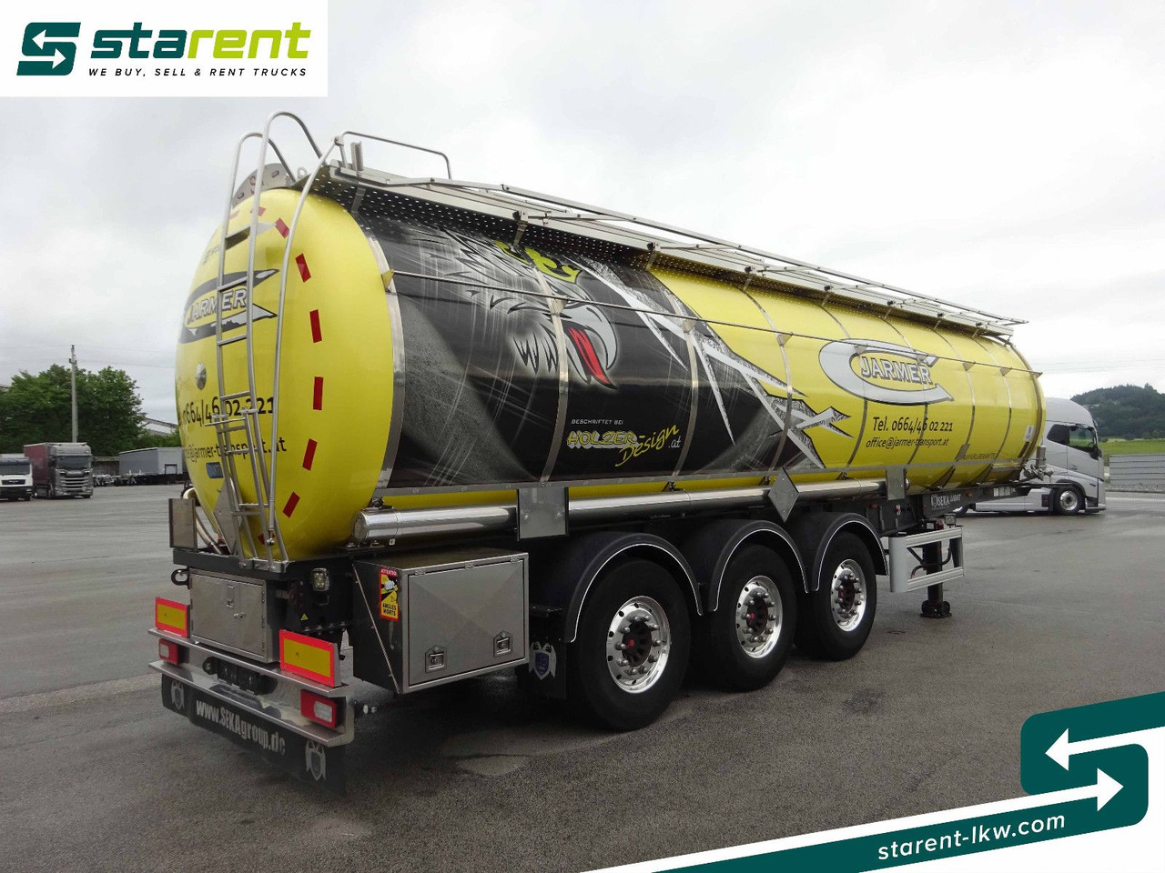 SEKA Lebensmitteltank, ADR, 33.000L, Liftachse - Semirremolque cisterna: foto 5 SEKA Lebensmitteltank, ADR, 33.000L, Liftachse - Semirremolque cisterna: foto 5