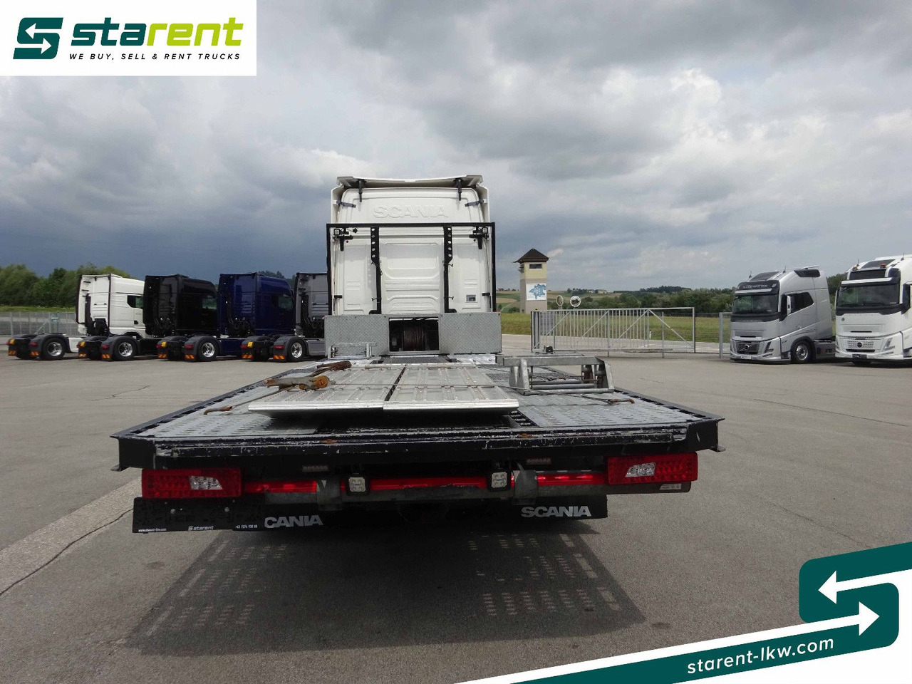 Camión chasis Scania R770 V8 Fahrzeugtransporter, Retarder, Seilwinde: foto 6