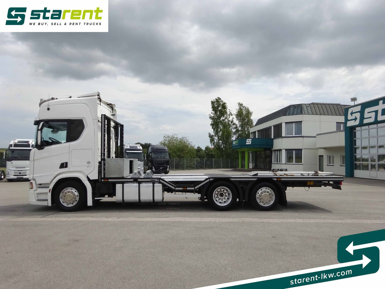 Camión chasis Scania R770 V8 Fahrzeugtransporter, Retarder, Seilwinde: foto 8