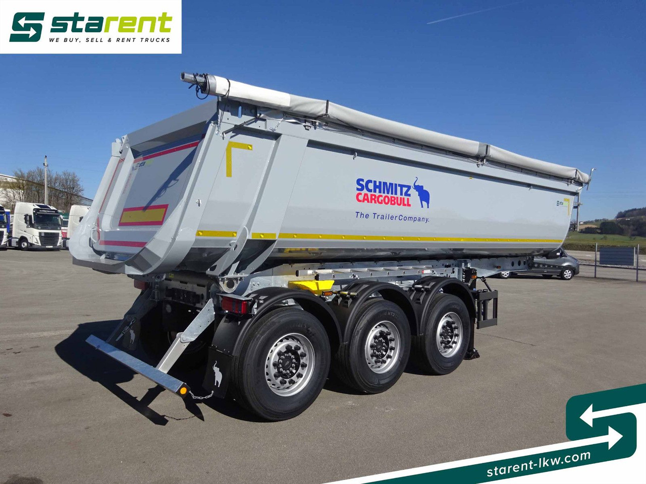 Schmitz Cargobull 3-Achs Kipper, 24m³, Liftachse, Alu Felgen - Semirremolque volquete: foto 5 Schmitz Cargobull 3-Achs Kipper, 24m³, Liftachse, Alu Felgen - Semirremolque volquete: foto 5