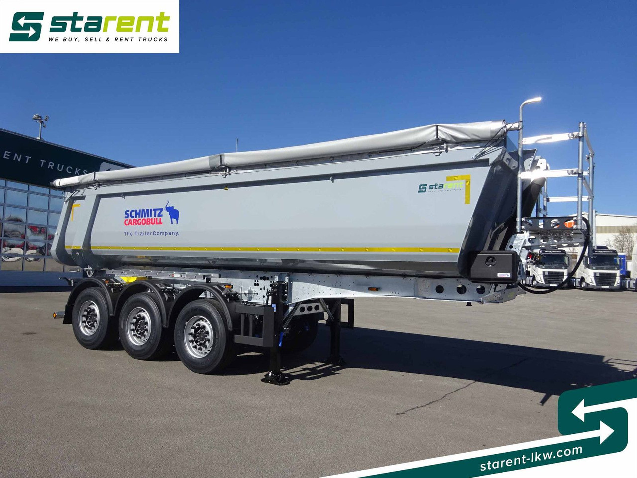 Schmitz Cargobull 3-Achs Kipper, 24m³, Liftachse, Alu Felgen - Semirremolque volquete: foto 3 Schmitz Cargobull 3-Achs Kipper, 24m³, Liftachse, Alu Felgen - Semirremolque volquete: foto 3