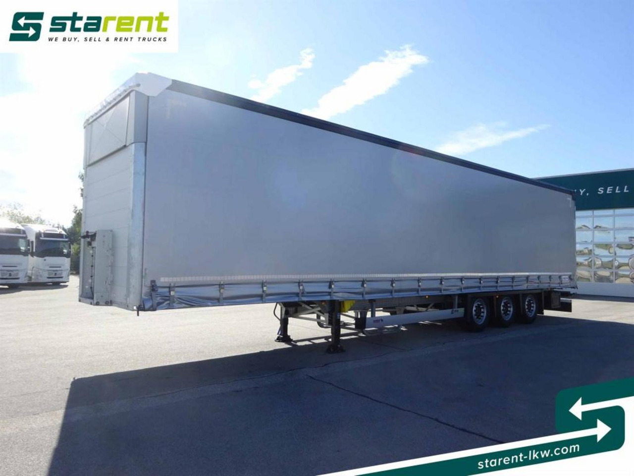 Schmitz Varios Hubdach Liftachse XL-Zertifikat Multilock - Semirremolque lona: foto 1 Schmitz Varios Hubdach Liftachse XL-Zertifikat Multilock - Semirremolque lona: foto 1