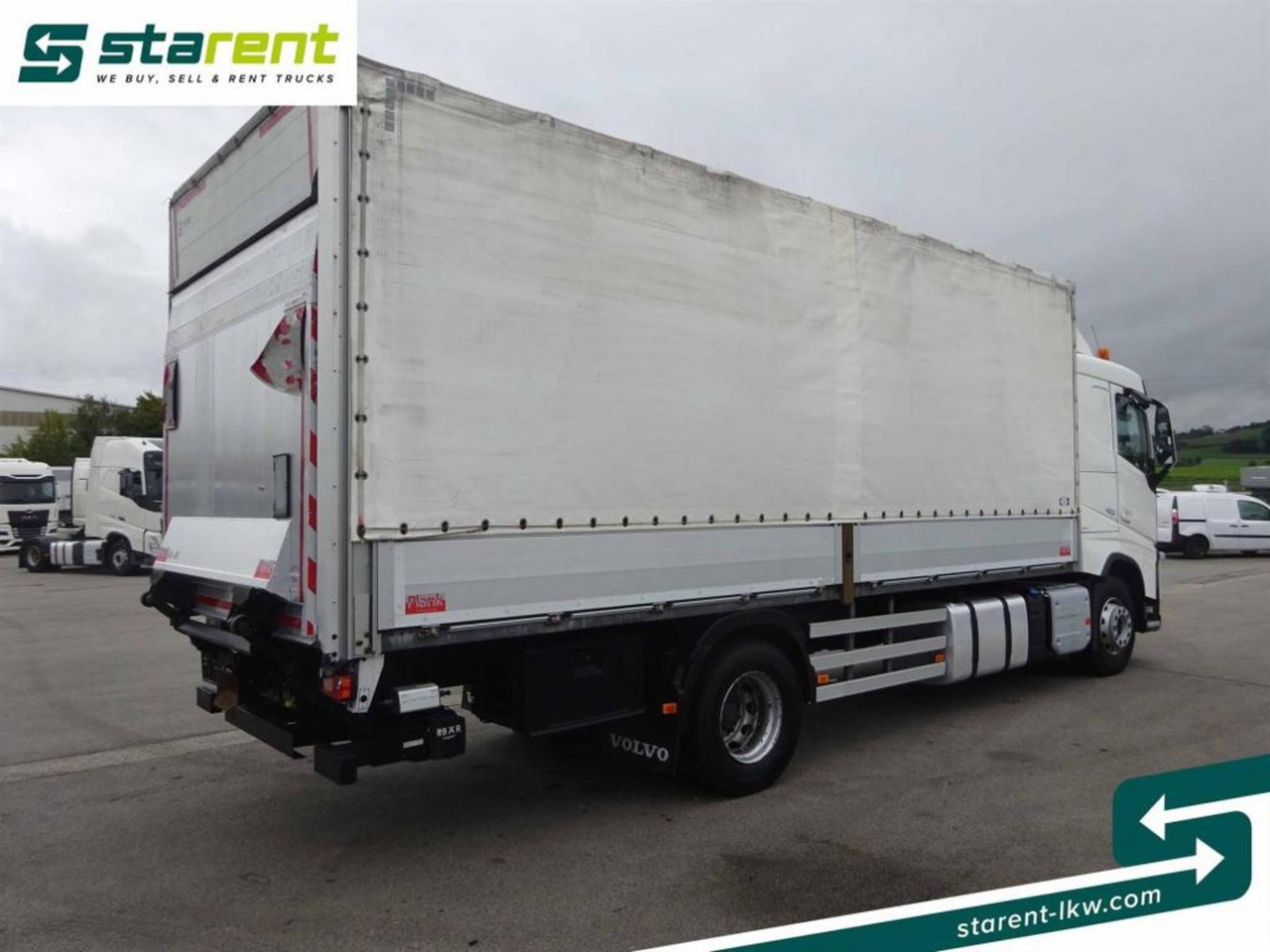Volvo FH 420 Planenaufbau LBW 2000Kg Kamera Bett - Camión lona: foto 5 Volvo FH 420 Planenaufbau LBW 2000Kg Kamera Bett - Camión lona: foto 5