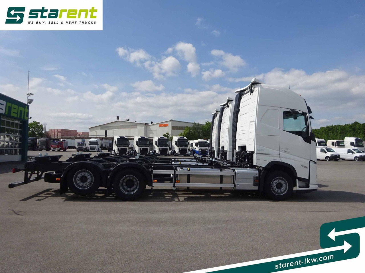 Volvo FH 500 XL, 6X2, BDF, ACC, I-Park-Cool, LED, VEB+ - Camión portacontenedore/ Intercambiable: foto 4 Volvo FH 500 XL, 6X2, BDF, ACC, I-Park-Cool, LED, VEB+ - Camión portacontenedore/ Intercambiable: foto 4