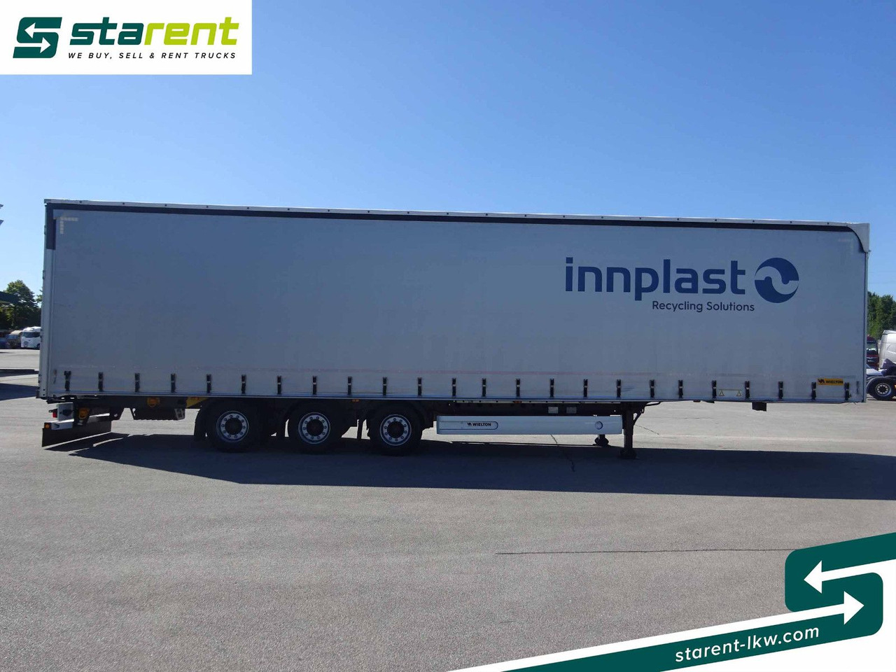 Wielton Megatrailer Hubdach Liftachse SAF XL Zertifikat - Semirremolque lona: foto 4 Wielton Megatrailer Hubdach Liftachse SAF XL Zertifikat - Semirremolque lona: foto 4