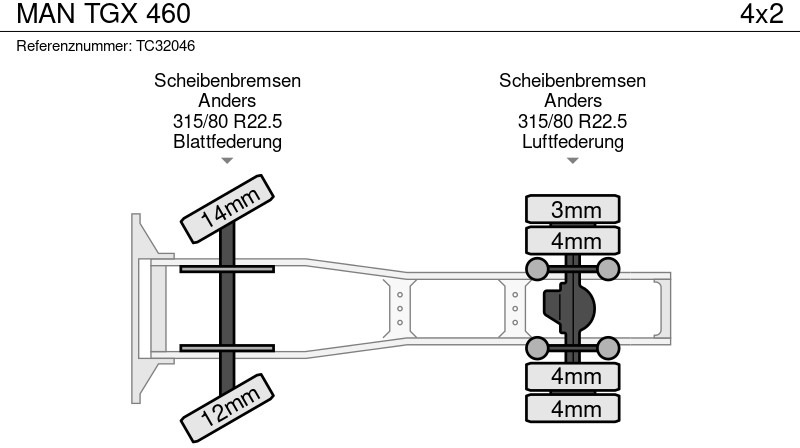 Cabeza tractora MAN TGX 460: foto 7 Cabeza tractora MAN TGX 460: foto 7