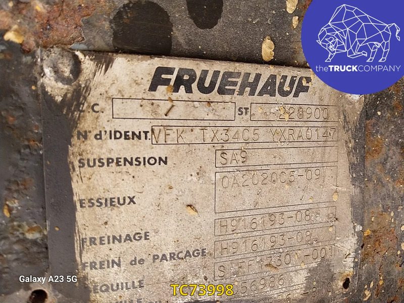 Fruehauf - Semirremolque lona: foto 2 Fruehauf - Semirremolque lona: foto 2